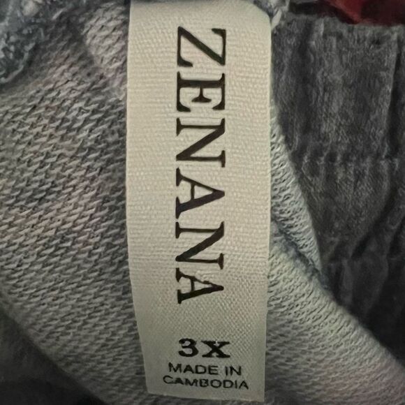 Zenana Blue Tie Dye Joggers - Picture 6 of 10